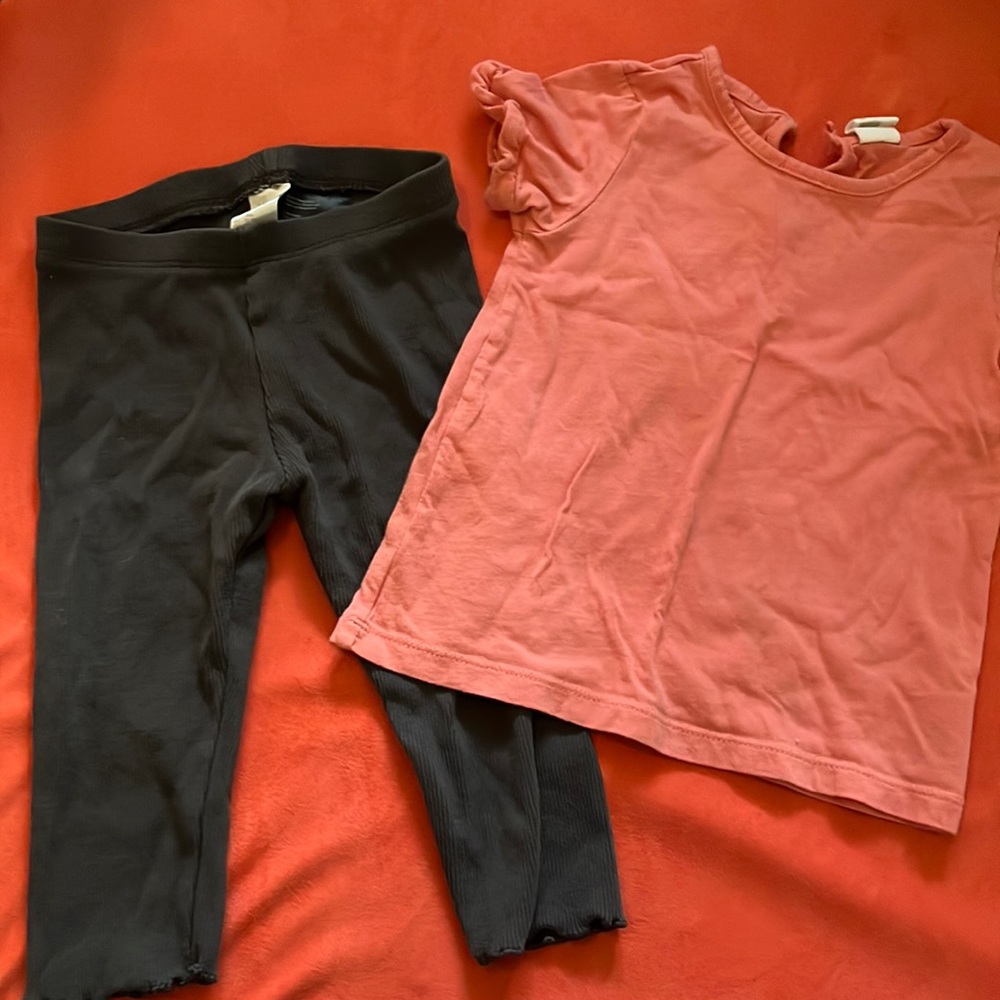 H&M top & leggings
